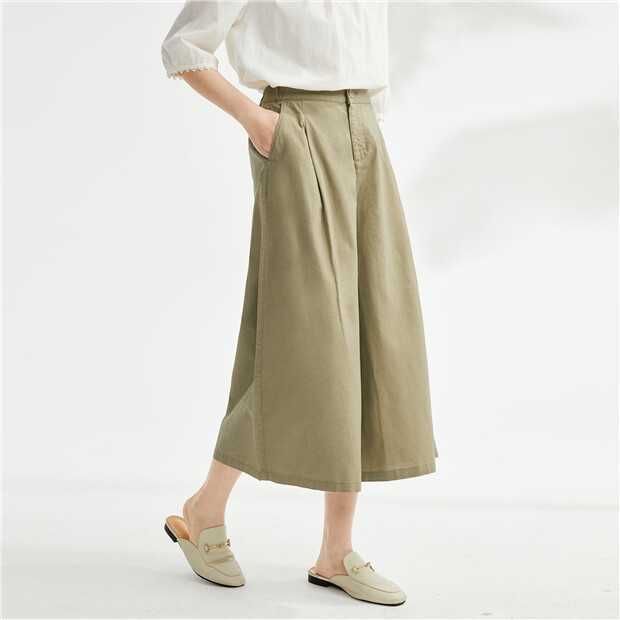 Супер комфортні кюлоти з льону uniqlo