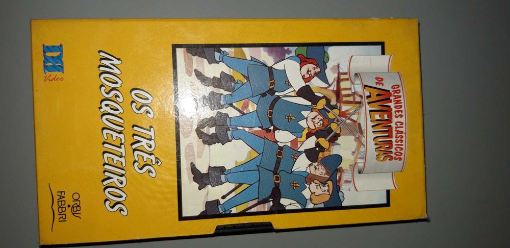 Cassettes de VHS banda desenhada