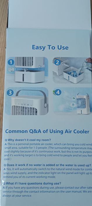 4 w 1 przenośny klimatyzator nawilżacz powietrza Yonlich CD107