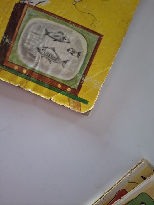 Livro antigo infantil  nenufar em casa