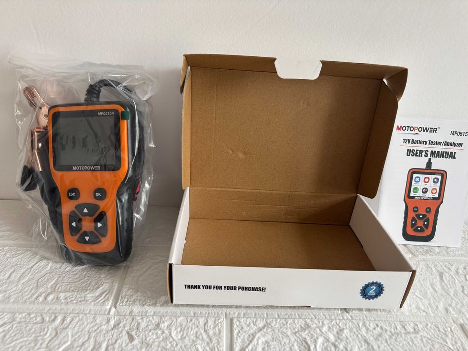 MOTOPOWER MP0515A 12V 100 - 2000 CCA – Tester Akumulatorów