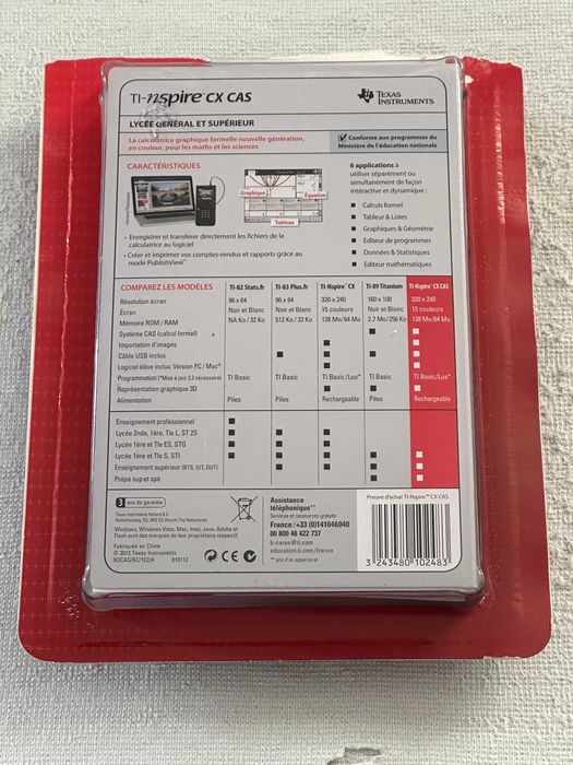 Calculadora Gráfica Texas Instruments TI-Nspire CX CAS