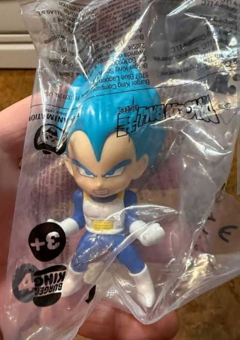 Burger King - Dragon Ball Super - Vegeta Blue