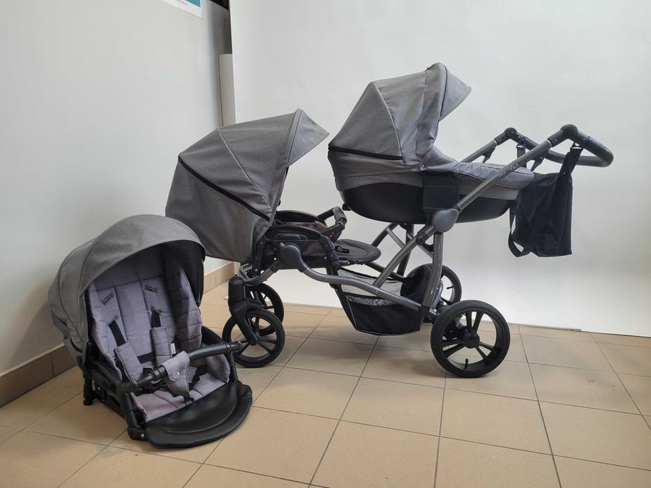 Szkrabwita.pl Bebetto 42 rok po roku gondola dwie spacerówki gwarancja