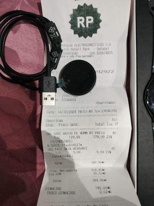 Smartwatch samsung FE c/garantia