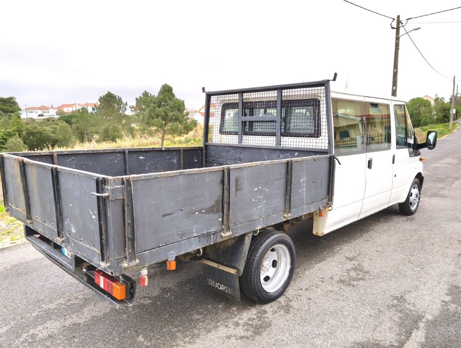 Ford Transit 90 T350 – Cabine Tripla 9 Lugares – Rara neste estado!