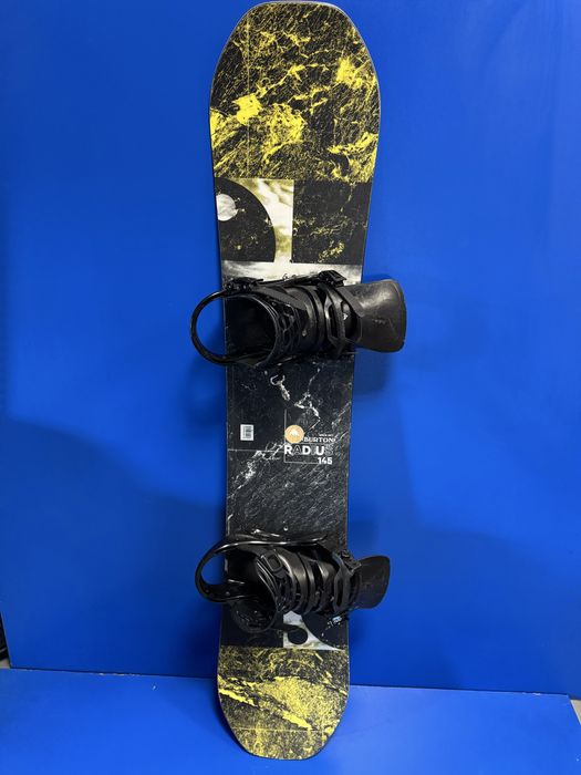 Snowboard Burton Radius 145 + wiązania Burton RAJSKIRENT