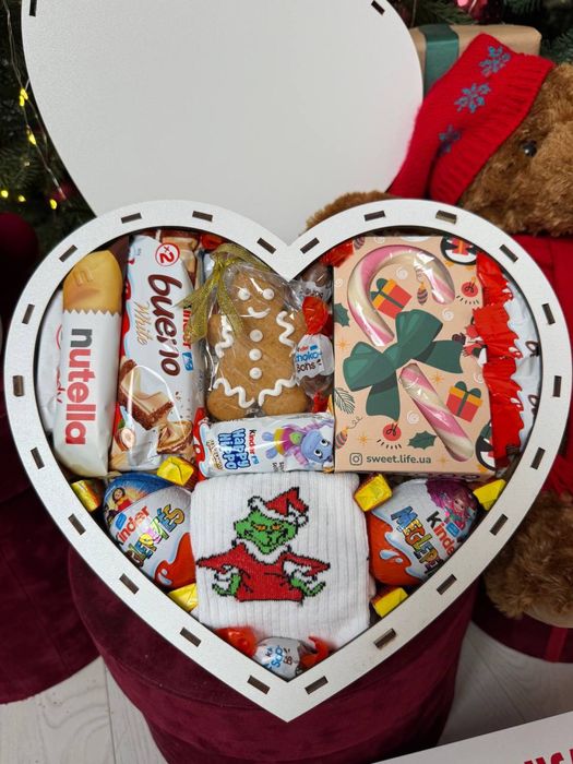 ‼️КРАЩА ЦІНА‼️Подарунок від Святого Миколая/Подарунковий бокс солодощі