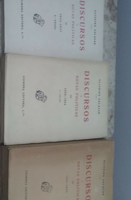 Livros/Discursos e Notas Políticas de Oliveira Salazar