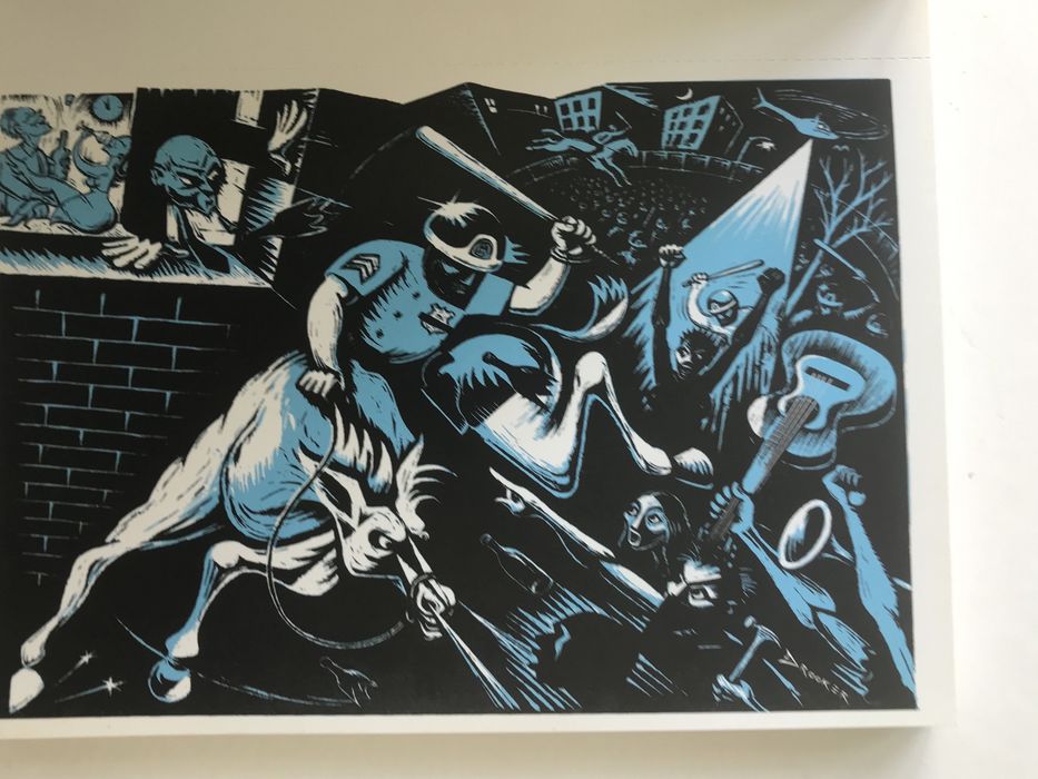 Eric Drooker Slingshot 32 Postcards