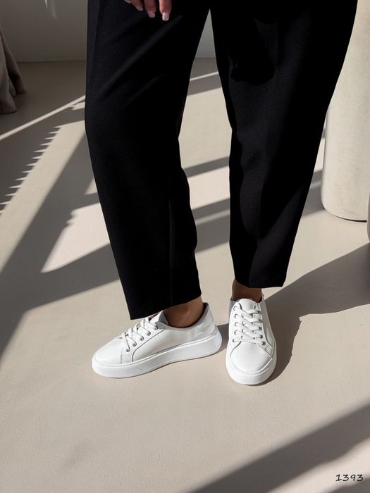 Кеди натуральна шкіра