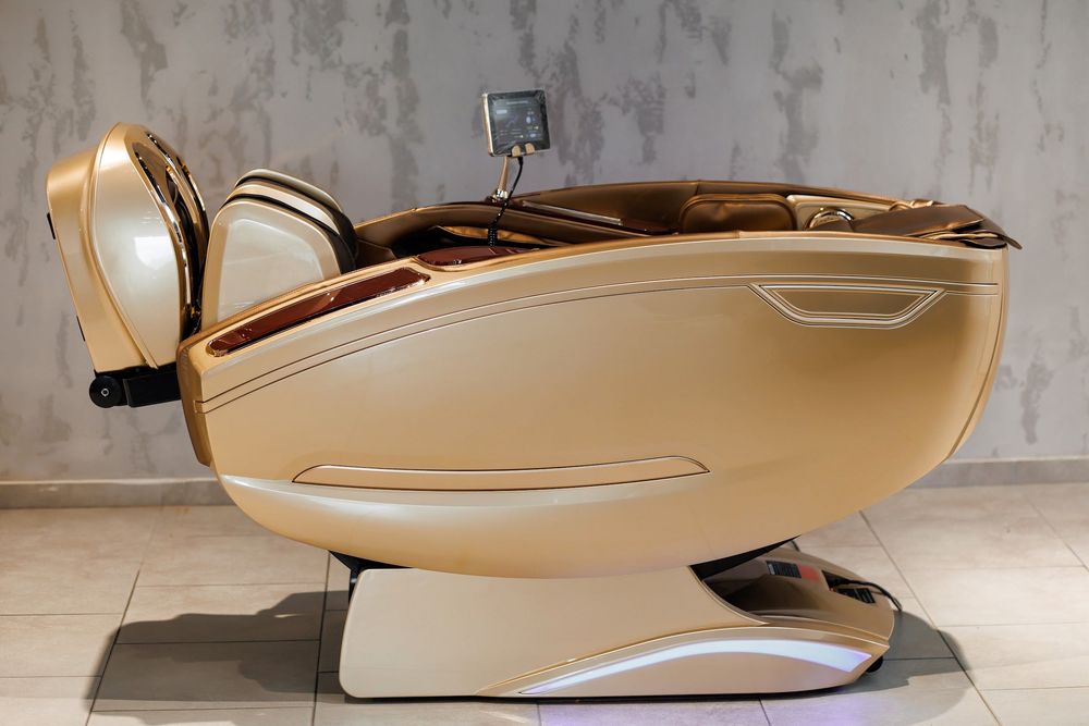 Масажне крісло XZERO LX99 Luxury Gold