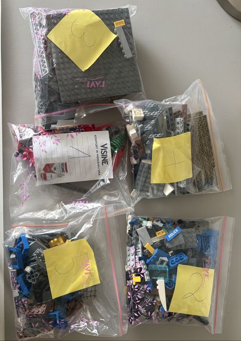 Klocki lego Górski Posterunek Policji