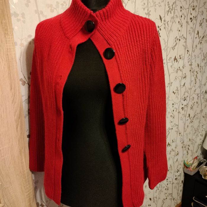 Gruby sweter damski M-L