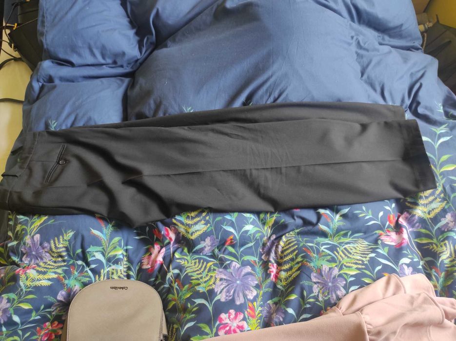 Garnitur męski czarny