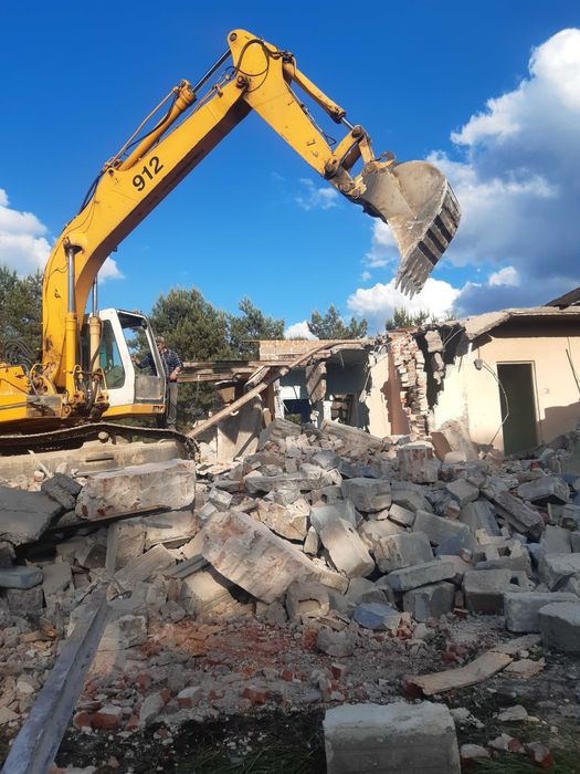 Wyburzenia Rozbiórki Wywóz Wykop Prace ziemne Piasek Łódź okolice