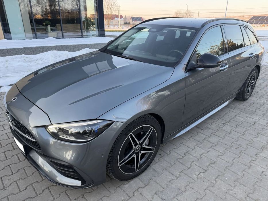Mercedes-Benz Klasa C 200 4MATIC | 227KM | AMG Premium | Polski Salon | FAKTURA VAT 23%