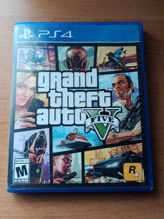 Gta5 на PS 4 ігровий диск