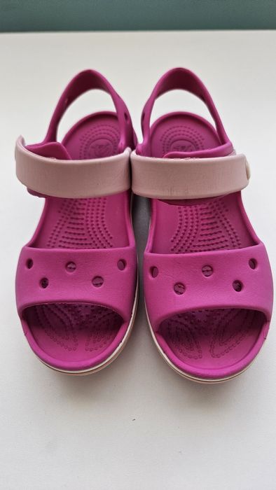 Дитячі крокси Bayaband Sandal Kids Candy/Pink Crocs оригінал