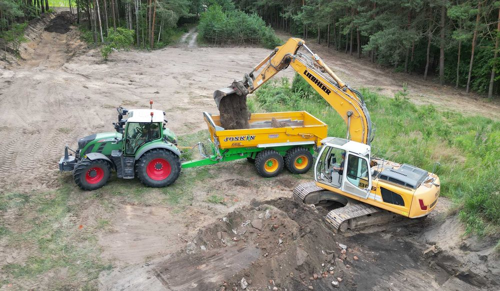 Prace ziemne | Usługi koparką |  Transport