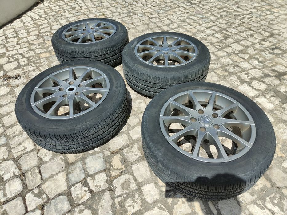 4 Jantes Especiais 16'' 5x114.3 ET50 + Pneus Apollo 205/55 R16