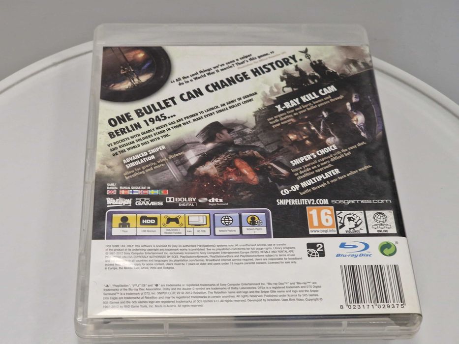 Gra PS3 Sniper Elite V2 Sklep Zamiana