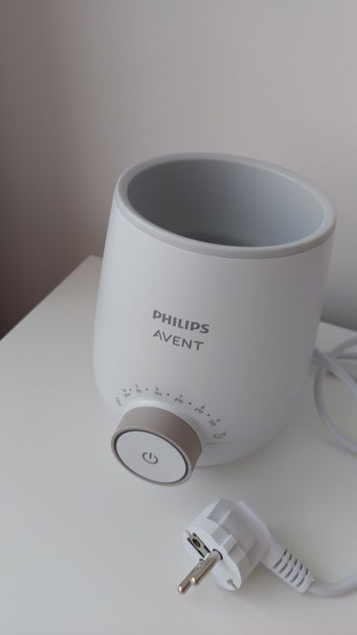 Nowy Philips Avent Podgrzewacz do butelek z czujnikiem temperatury SCF358/00 do mleka i posiłków