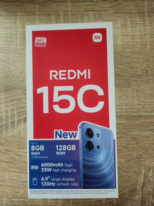 Smartfon Xaomi Redmi 15C Nowy