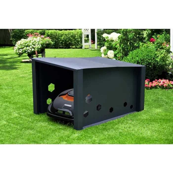 Garaż na kosiarkę automatyczną KONIFERA osłona