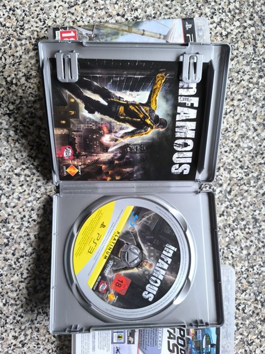 Conjunto de 3 jogos PlayStation 3+5 CDs danificados