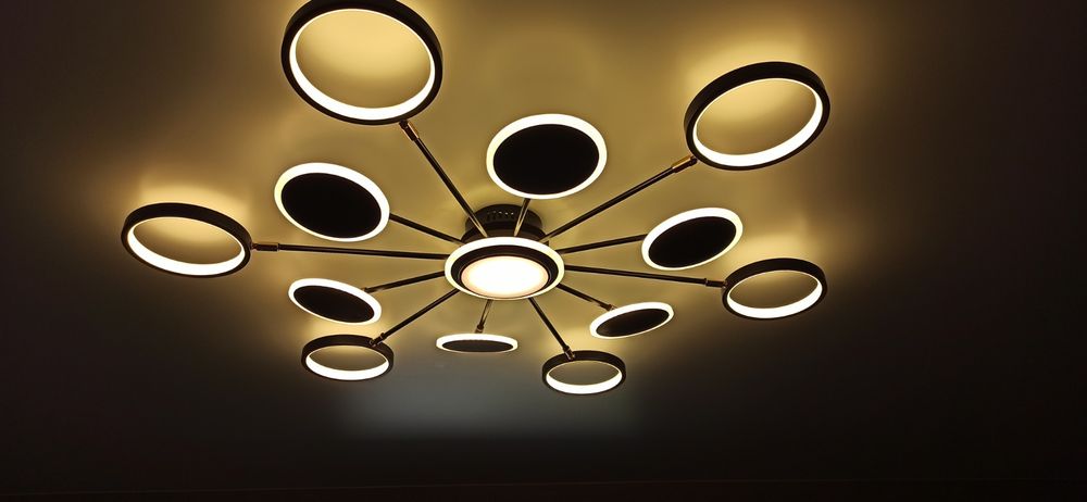 Люстра світлодіодна 120 см світильник лед