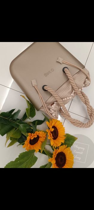 Nowa torebka obag mini sabbia perła