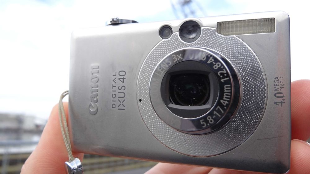 Aparat Cyfrowy Canon IXUS 40 – zestaw, stan bardzo dobry (vintage ...