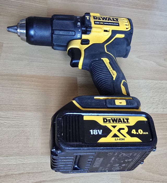 DEWALT DCD709 Wkrętarko-Wiertarka 18V Aku4.0Ah UDAR Brushless Pr.NOWA
