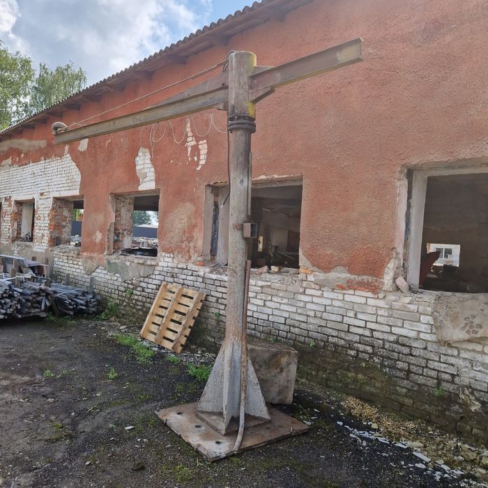 Гусак кран балка поворотна кран балка