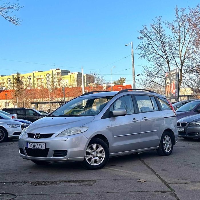Mazda 5|2.0Benzyna 145KM|Manual|7 osobowe|Grzane fotele|Klima|Hak|2006