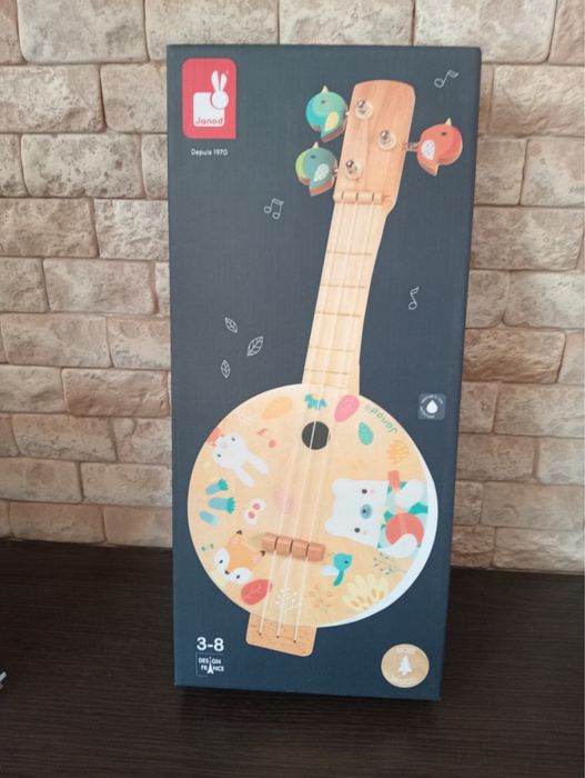 Janod Банджо (J05160) – дерев’яний музичний інструмент, новий