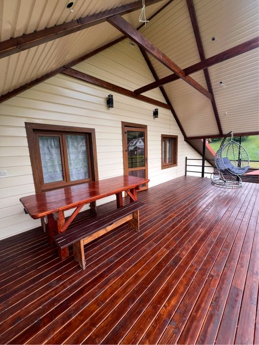 Відпочинок у карпатах.Славськ, подобова оренда житла Басейн,Сауна,Чан.