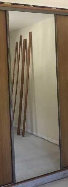 Portas com espelho - roupeiro