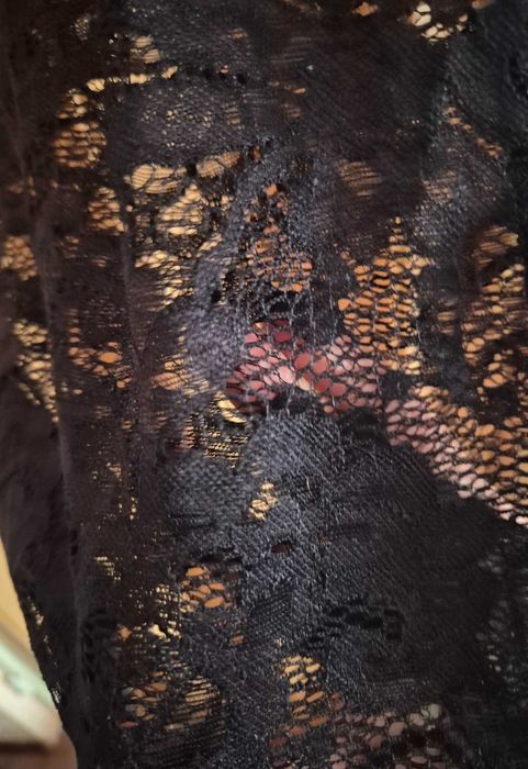 Spodnie koronkowe S