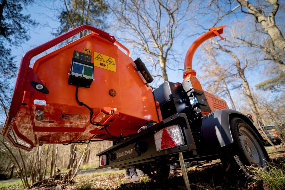Timberwolf TW 280HBD – rębak 21cm Diesel 55 KM, hydrauliczny, holowany