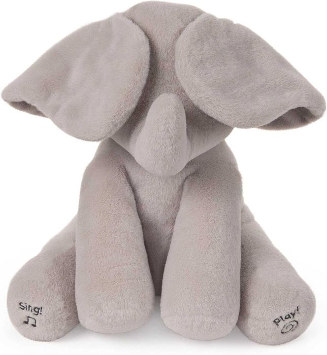 GUND FLAPPY śpiewający i mówiący słoń rusza uszkami 6M+ po niemiecku