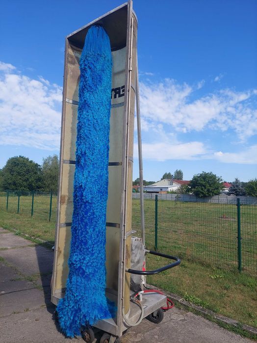 Mobilna myjka TIR , Mobilna szczotka do tirów nowe włosie !!! Polecam