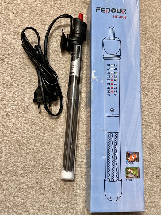 Нагрівач для акваріума FEDOUR hp-608 300w