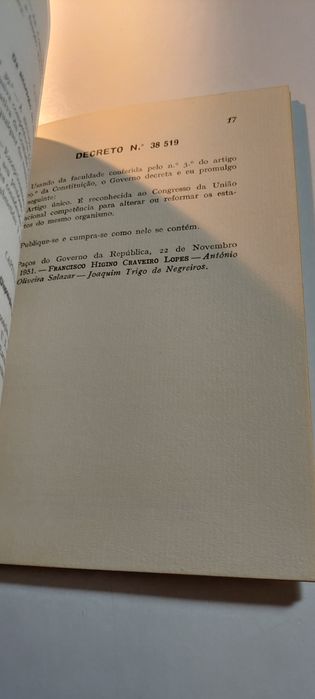 União Nacional - Estatutos (1961)