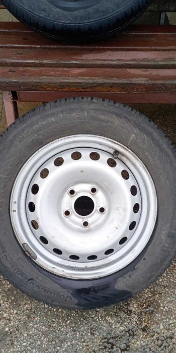 шини  з дисками 195/ 65/R 15 continental contact 3 комлект 8 тис