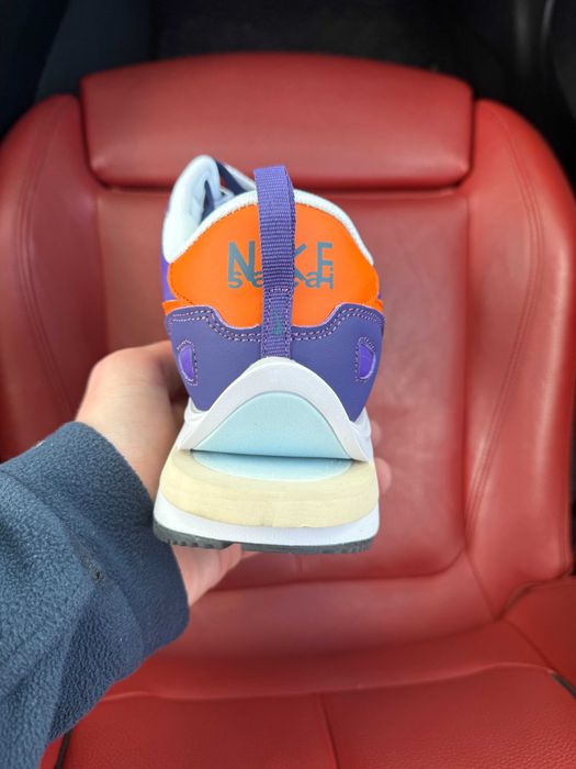 (ОПЛАТА ПІСЛЯ ОГЛЯДУ)Nike x Sacai VaporWaffle Purple Найк х Сакай