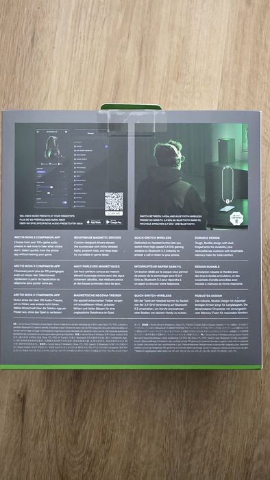 Słuchawki SteelSeries Arctis Nova 5X Wireless czarny