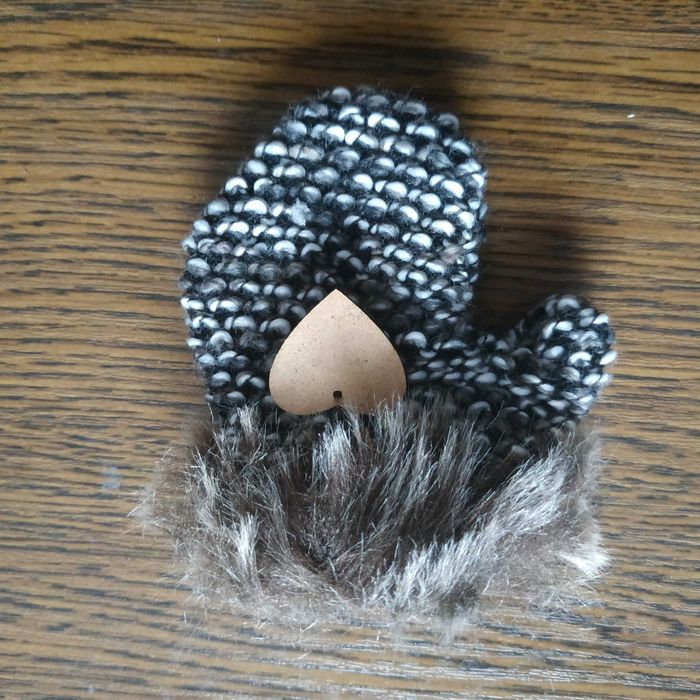 Zimowa rękawiczka dla niemowlaka, ozdoba