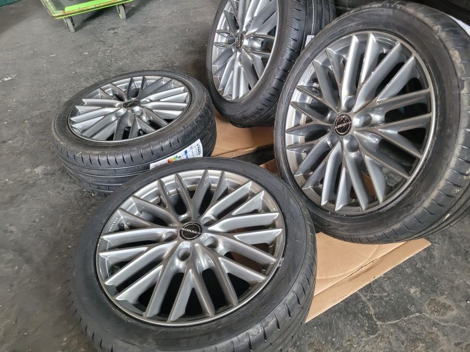 Koła letnie 5x112 225/45/17 nokian borbet audi vw seat